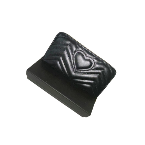 2021 Classic Design zipper Purse two G Marmont Wallet Coin Purse Double Hasp Wallet Fold Card Holder Passpoolder Passport Holder P7150242