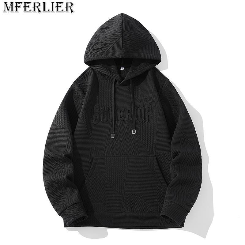 Mens Hoodies Sweatshirts Men Hooded Oversized 6XL 7XL 8XL Plus Size Full Length Pullovers Spring Autumn Long Sleeve Sports Streetwear 230922