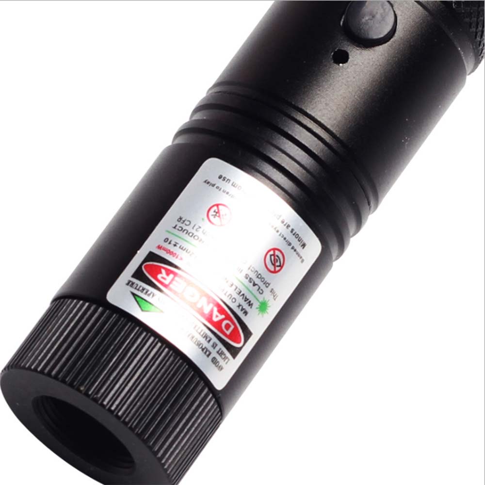 1500Miles Green Laser Pointer Pen Star Beam 1 mW USB Charger Rechargeable Lazer