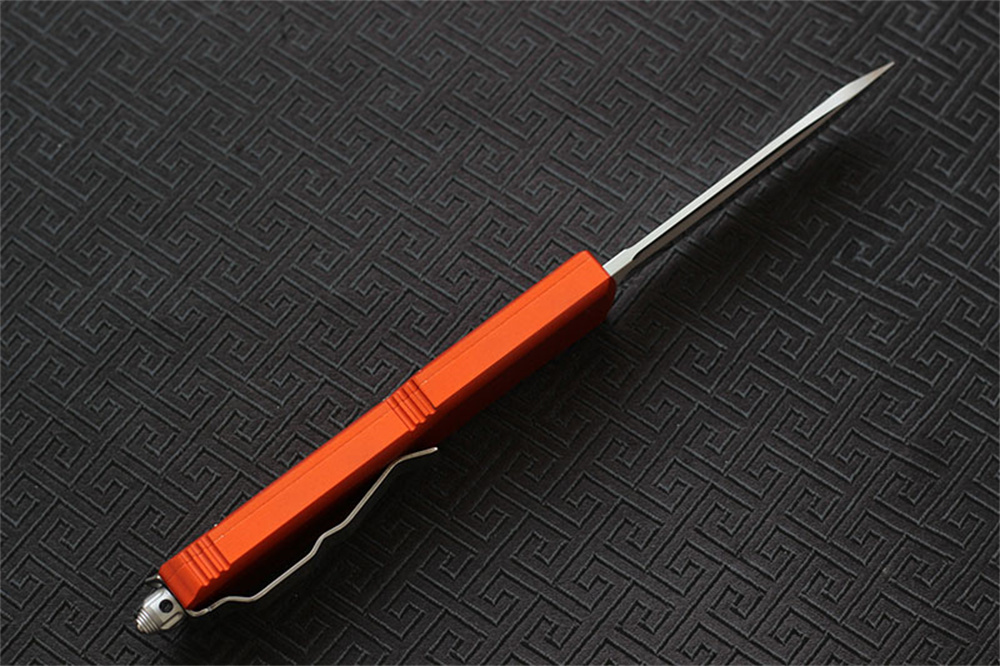 Hifinder Folding blade:D2Satin 6061-T6 Aluminum handle camping survival outdoor EDC hunt Tactical tool dinner kitchen knife