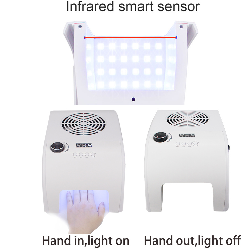 Nail Manicure Set 3 in 1 Nail Dust Collector Nail Fan Art Salon Equipment Suction Dust Collector Machine Vacuum Cleaner Fan In Ru Stock 230921