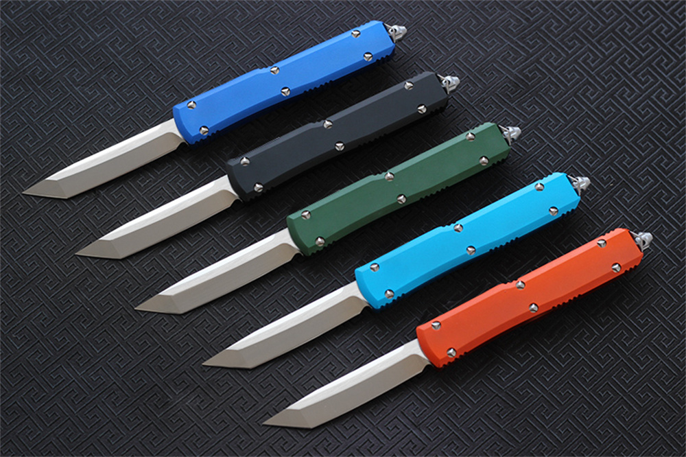 Hifinder Folding blade:D2Satin 6061-T6 Aluminum handle camping survival outdoor EDC hunt Tactical tool dinner kitchen knife