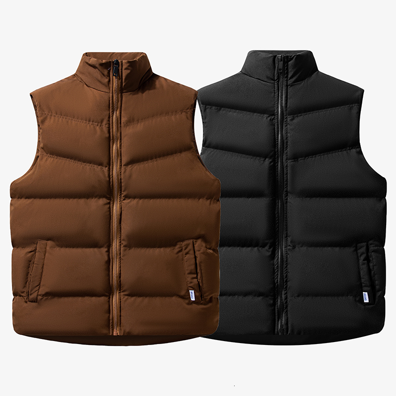 Mens Down Parkas M5XL Winter Men Women Duck Vest Coat Ultralight Sleeveless Puffer Jacket Warm Lightweight Waistcoat 230922
