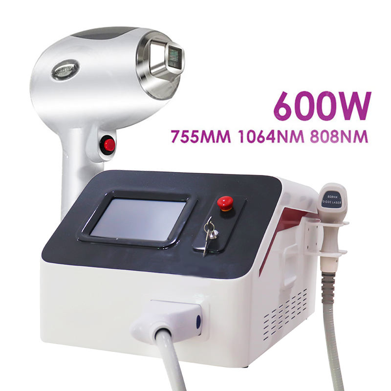 Desktop 808Nm Diode Ice Laser Hair Removal Skin Rejuvenation Machin
