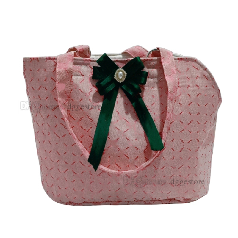 free shipping Designer Small Dogs Cozy Jacquard Cotton Fabric, Dog Carrier se with Secure Harness Clip, Khaki Pets Tote Bag for Cats and Puppies M29