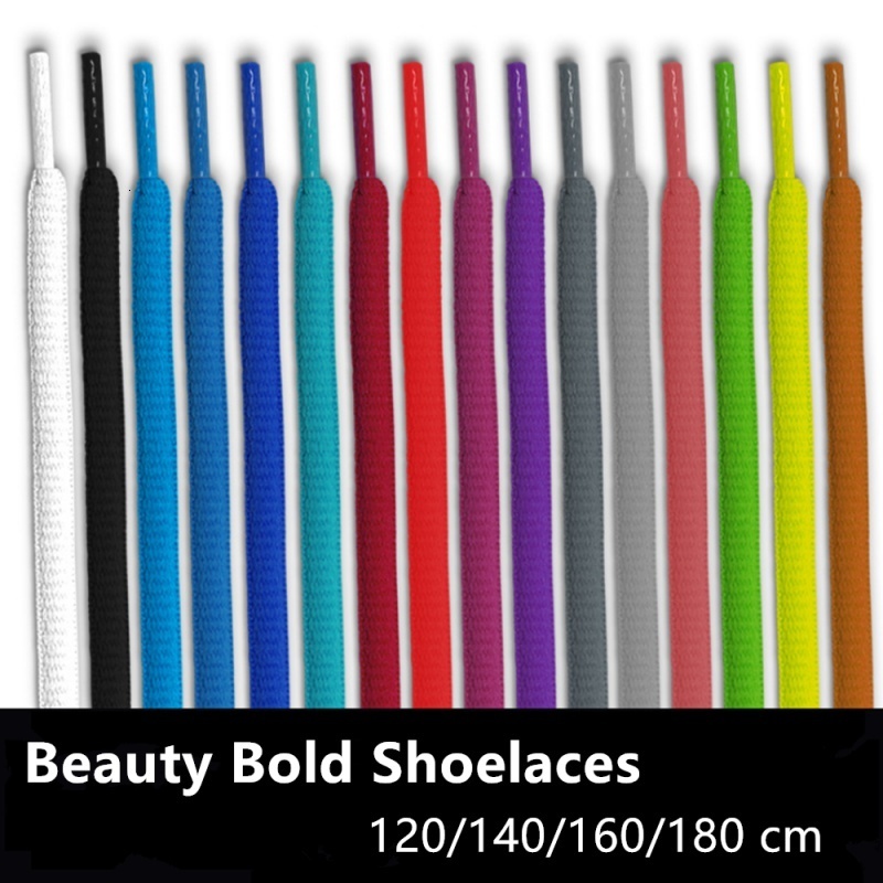 Shoe Parts Accessories High Quality Half-round Shoelace 9 mm Bolding Oval Shoelaces Men Women Green Trend Personality Sport Casual Shoes Laces Dropshi