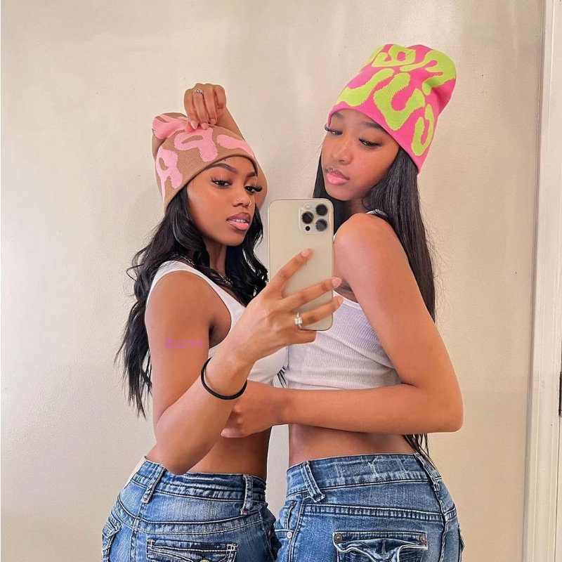 Beanie/Skull Caps Mea Culpas Beanie Bonnet Y2k Beanies Mea Culpa Women's Cap Winter for Women Hats Accessories 230921