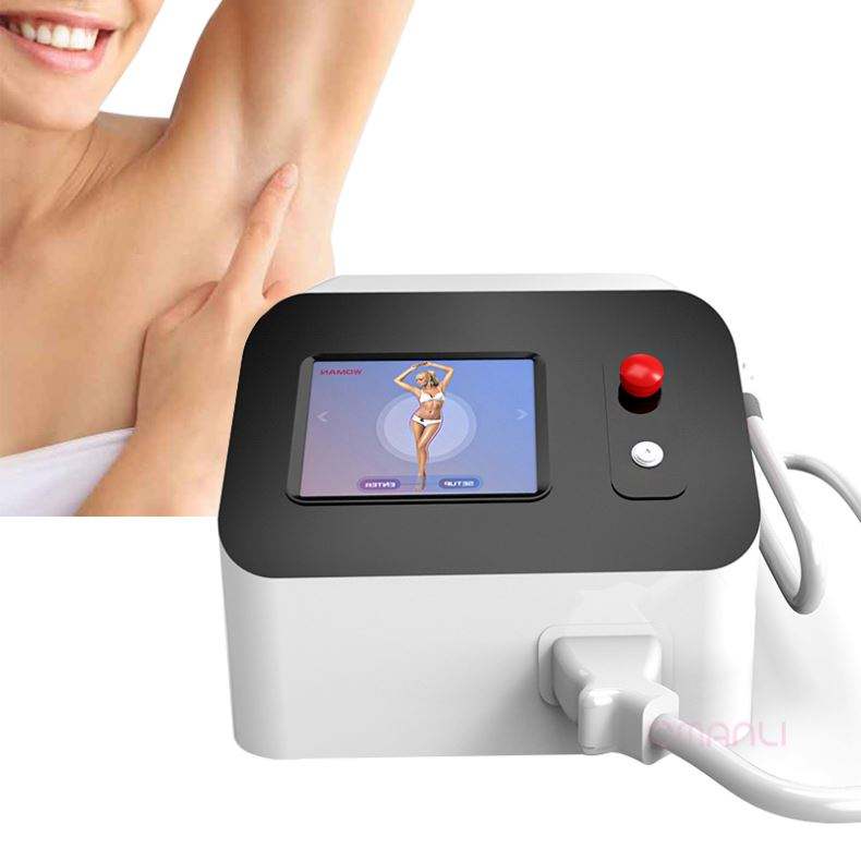Desktop 808Nm Diode Ice Laser Hair Removal Skin Rejuvenation Machin
