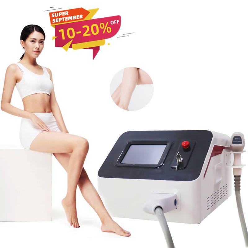 Desktop 808Nm Diode Ice Laser Hair Removal Skin Rejuvenation Machin