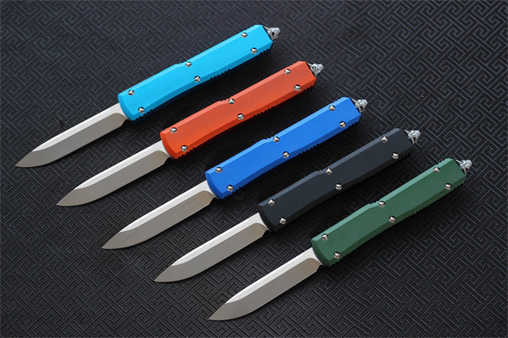 Hifinder Folding blade:D2Satin 6061-T6 Aluminum handle camping survival outdoor EDC hunt Tactical tool dinner kitchen knife