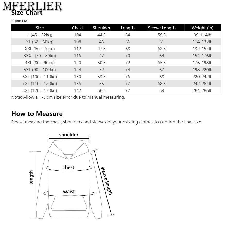 Mens Hoodies Sweatshirts Men Hooded Oversized 6XL 7XL 8XL Plus Size Full Length Pullovers Spring Autumn Long Sleeve Sports Streetwear 230922