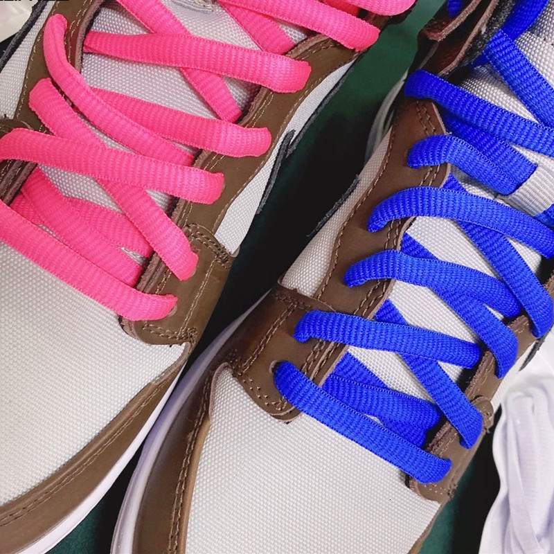 Shoe Parts Accessories High Quality Half-round Shoelace 9 mm Bolding Oval Shoelaces Men Women Green Trend Personality Sport Casual Shoes Laces Dropshi