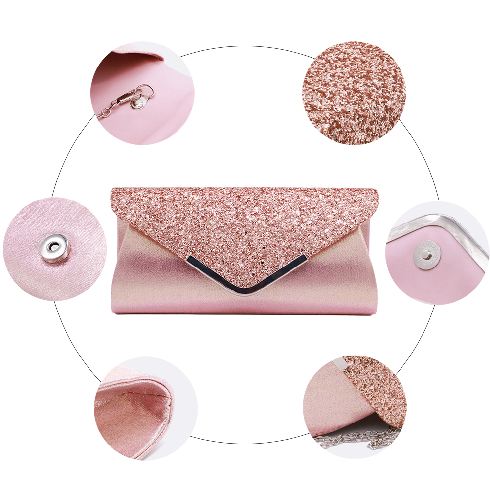 Bags Women Evening Female Crystal Day Clutch Wedding Purse Party Banquet Black Gold Sier Clutches Bag Sequin Shoulder 230921 zhanyishengli