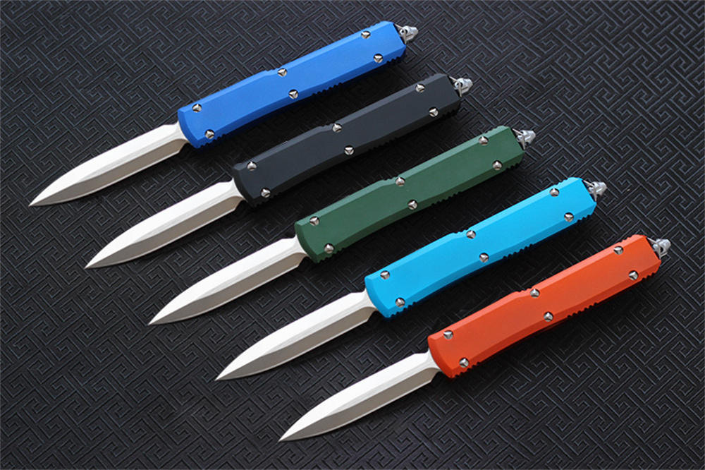 Hifinder Folding blade:D2Satin 6061-T6 Aluminum handle camping survival outdoor EDC hunt Tactical tool dinner kitchen knife