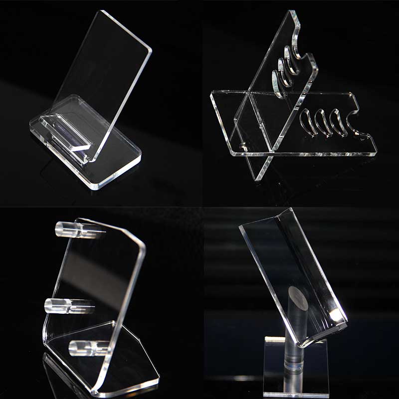 Electronics display mod stands cases rack battery acrylic clear showcase shelf holder for box mods