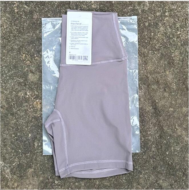 womens Yoga shorts Outfits Suit Align Womens Sports High Waist Shorts 4-point Pants Running Fitness Gym shorts Workout Leggings