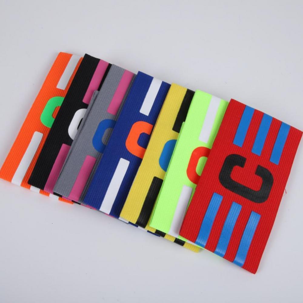 Balls 12PCS Professional Football Armband Nylon Adjustable Soccer Arm Band Leader Match Football Armband Captain Armband Band 230922