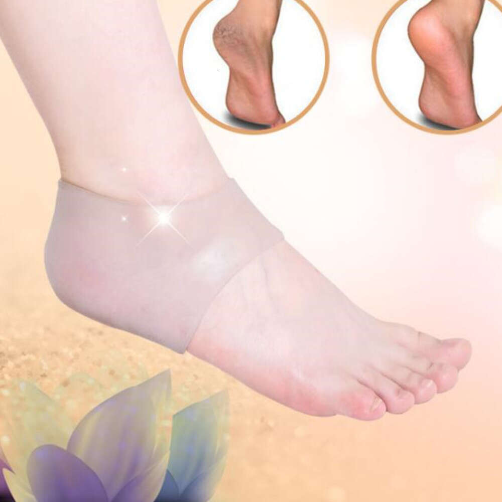 Silicone Foot Care Tool Moisturizing Gel Heel Socks Cracked Skin Care Protector Pedicure Health Monitors Massager Calcetines De Talon De Gel De Silico