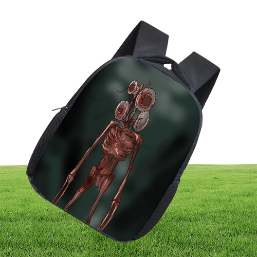 Backpack Siren Head Kindergarten Kids Mochila Boys Girls School Bag Bookbags Beautiful Pattern Rucksack Bagpack