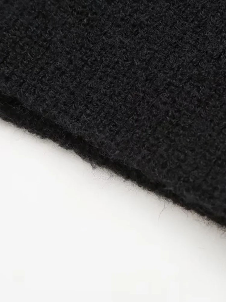 Women's Sweaters Contrast Color Knit O-neck Long Sleeve Women Pullover Patchwork Loose Vintage Fashion Sweater Autumn Casual Lady Knitwears 23092