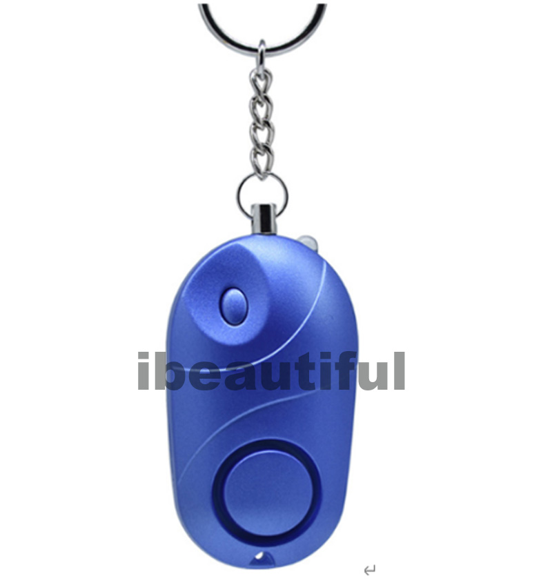 Personal Alarm Girl Women Old man Security Protect Alert Safety Scream Loud Keychain 130db Egg