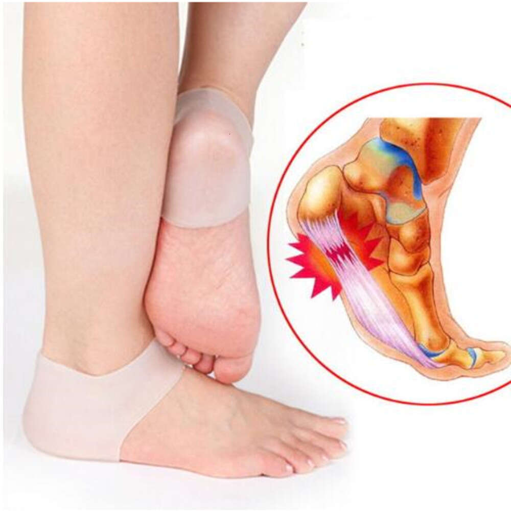 Silicone Foot Care Tool Moisturizing Gel Heel Socks Cracked Skin Care Protector Pedicure Health Monitors Massager Calcetines De Talon De Gel De Silico