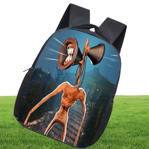 Backpack Siren Head Kindergarten Kids Mochila Boys Girls School Bag Bookbags Beautiful Pattern Rucksack Bagpack