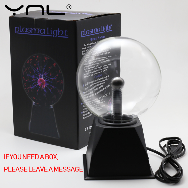 Projector Lamps Novelty Glass Magic Plasma Ball Light Electric Lamp 220V 3 4 5 6 Inch Night Light Kids Gift Birthday Christmas Decor Plasma Lamp 23092