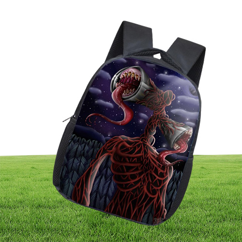 Backpack Siren Head Kindergarten Kids Mochila Boys Girls School Bag Bookbags Beautiful Pattern Rucksack Bagpack
