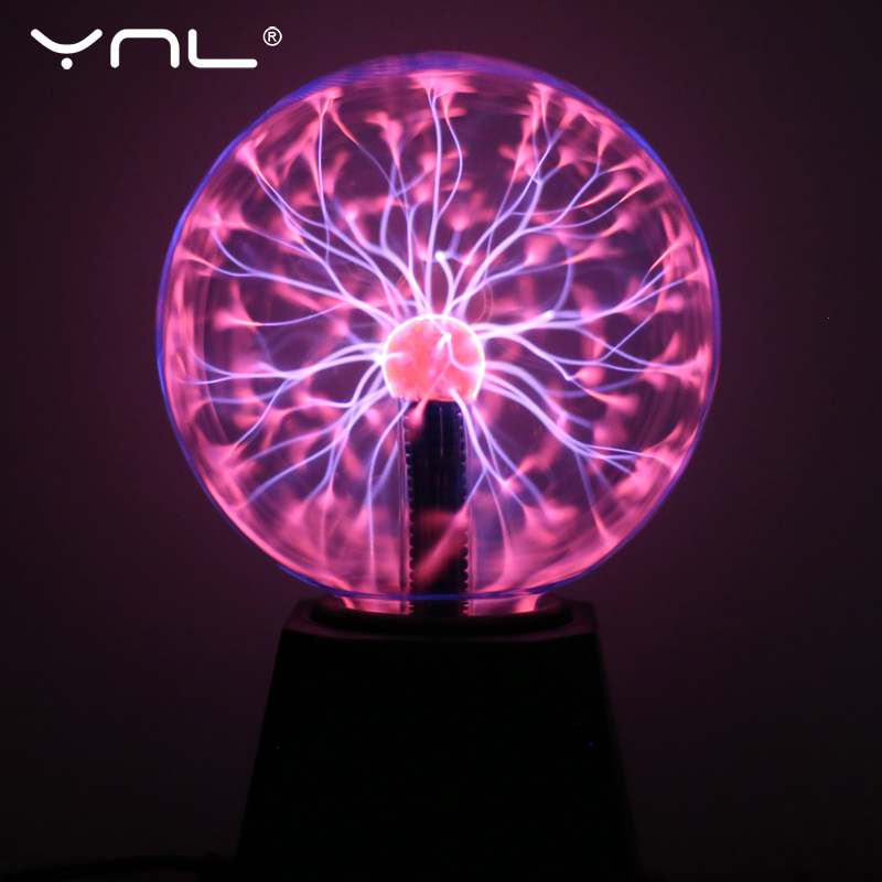 Projector Lamps Novelty Glass Magic Plasma Ball Light Electric Lamp 220V 3 4 5 6 Inch Night Light Kids Gift Birthday Christmas Decor Plasma Lamp 23092