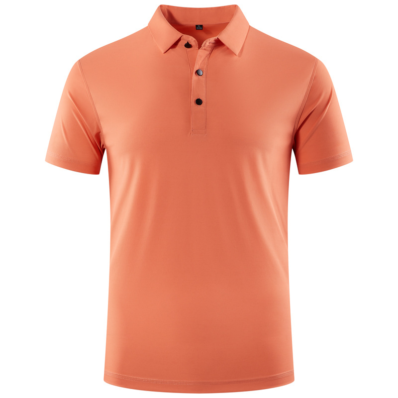 Sports Men's Polo Shirt Mens Quick Dry Sweat-wicking Workout Short Top Men Workout Short Sleeve SL12 Plus Size 5XL