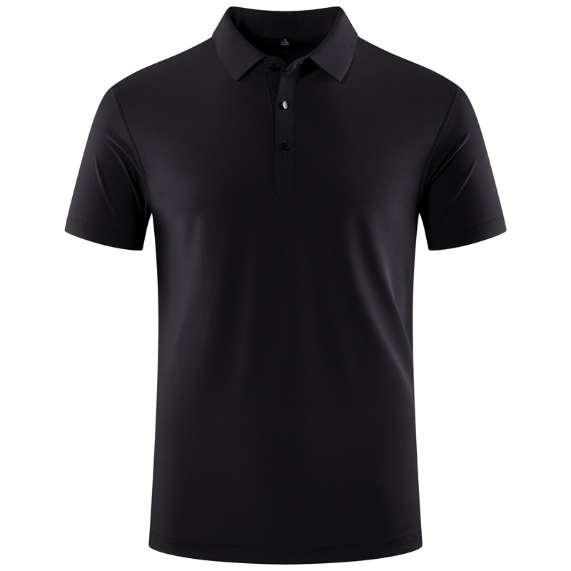 Sports Men's Polo Shirt Mens Quick Dry Sweat-wicking Workout Short Top Men Workout Short Sleeve SL12 Plus Size 5XL