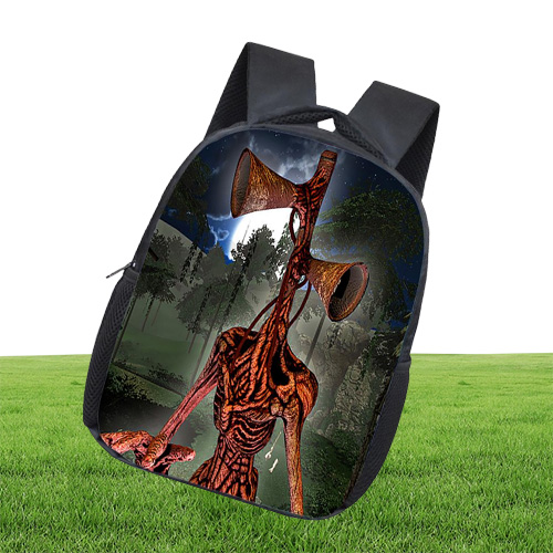 Backpack Siren Head Kindergarten Kids Mochila Boys Girls School Bag Bookbags Beautiful Pattern Rucksack Bagpack