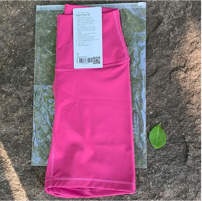 womens Yoga shorts Outfits Suit Align Womens Sports High Waist Shorts 4-point Pants Running Fitness Gym shorts Workout Leggings