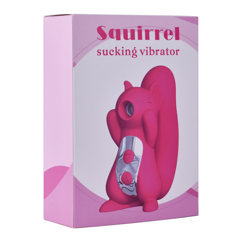 Vibrators Masturbator For Women Sucking Sex Toys Squirrel Shape Licking Clitoris Stimulator Tongue Sucker Nipple Vagina Vibrator 230923