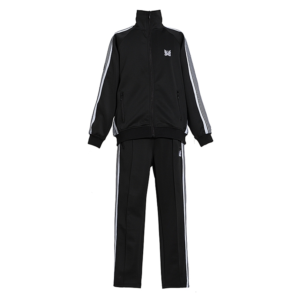 Men's Pants Needles Jacket Men Women 1 High Quality Butterfly Embroidery Coats Track Jackets Sweatpants AWGE Outerwear Suit 230923