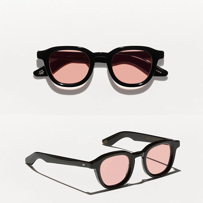 Men designer sunglasses Classic Round frame sacoche MOSCO DAHVEN marie mage sunglassesfor women top quality material design original box