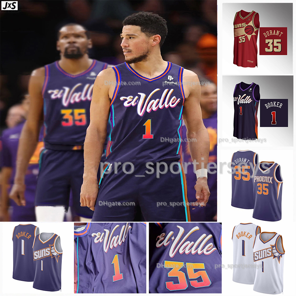 35 Kevin Durant 2023-24 City Suns Basketball Jersey Devin Booker Phoenix Devin Booker Chris Paul Deandre Ayton Steve Nash Charles Barkley Men Women Kids Custom Jersey