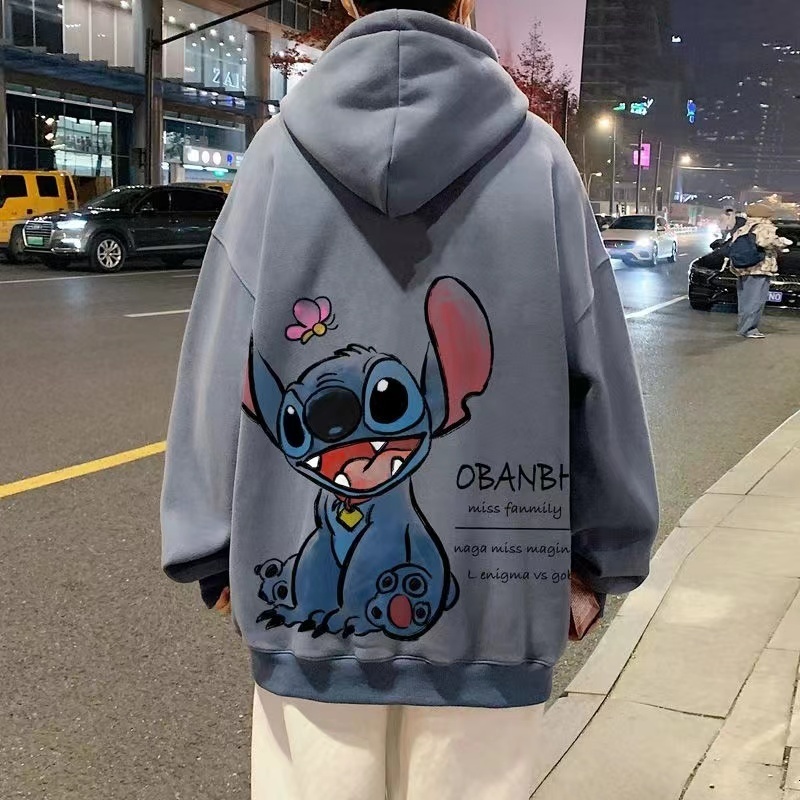 Men's Jackets 2023 American Hoodie Men Spring And Winter Casual Cool Trend Hooded Handsome Coat Cartoon Printed S3XL 230923