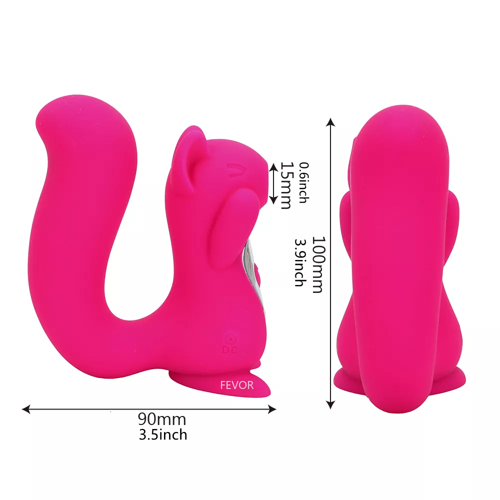 Vibrators 10 Modes Handhold Wireless Squirrel Clitoris Sucking Vibrator Nipple Vibrating Role Playing Massager Adult Sex Toys for Women 230923