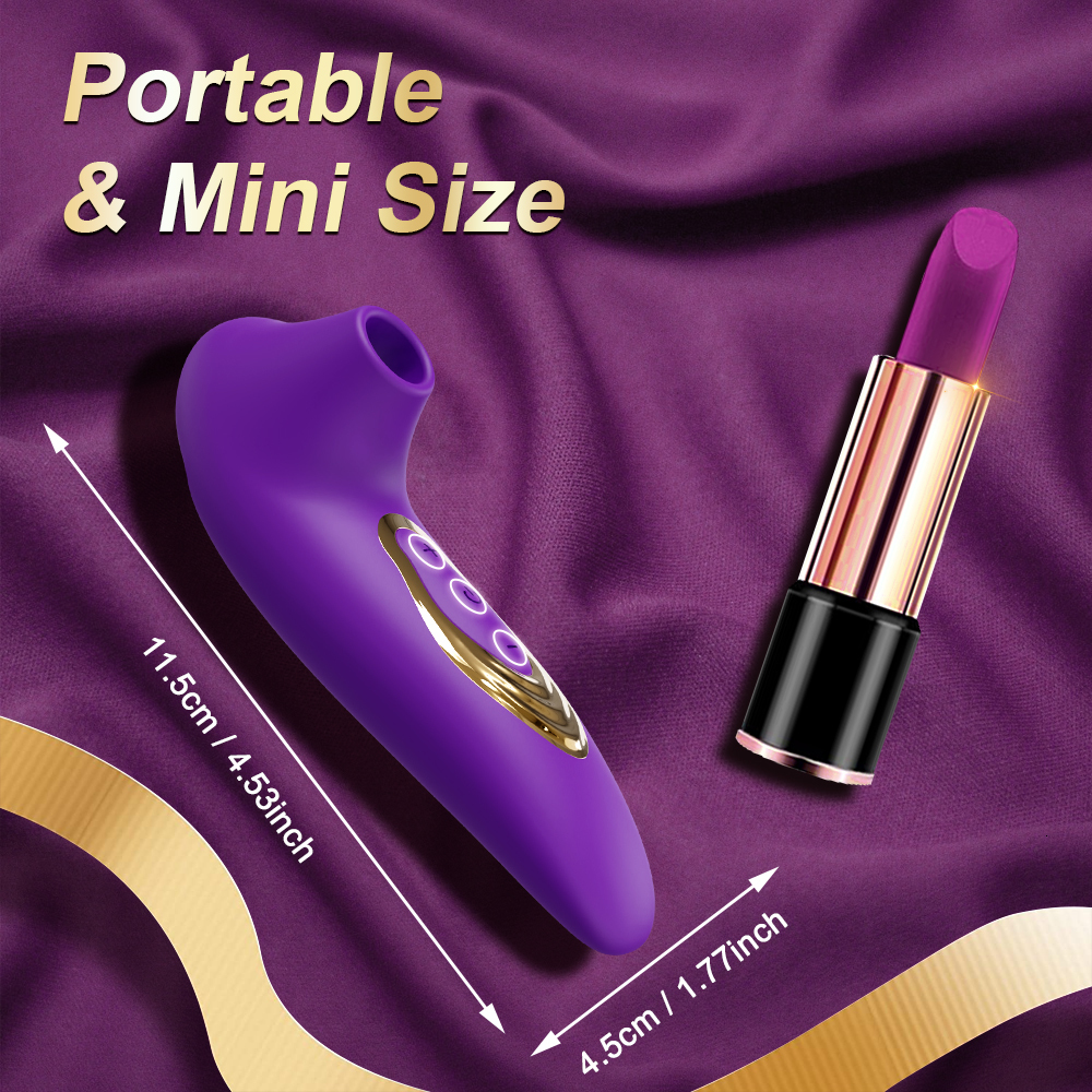 Vibrators Powerful Clit Sucker Vagina Sucking Vibrator Female Nipple Oral Vacuum Stimulator Massager Sex Toys Adults Goods for Women 230923