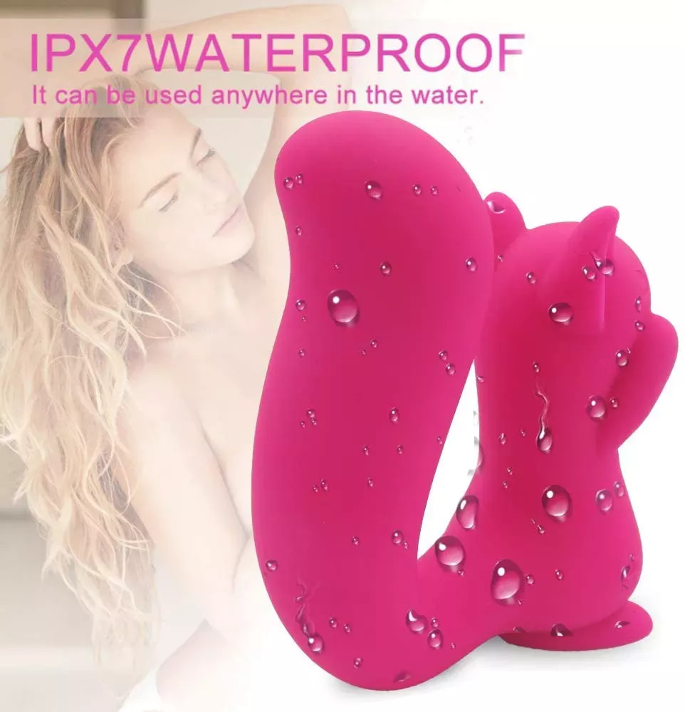Vibrators 10 Modes Handhold Wireless Squirrel Clitoris Sucking Vibrator Nipple Vibrating Role Playing Massager Adult Sex Toys for Women 230923