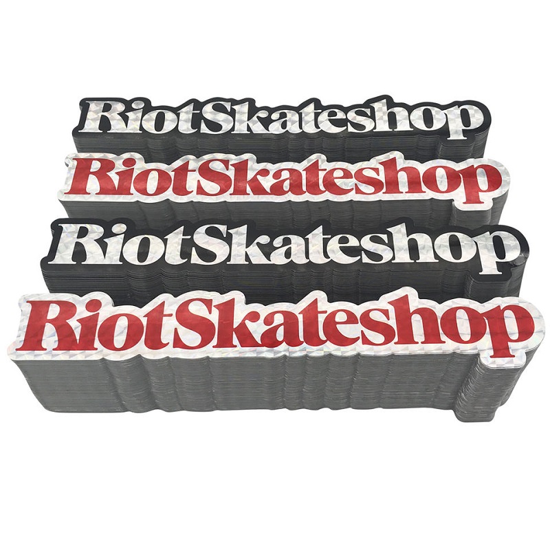 Customized Label Printing Logo Sticker Sheet Self Adhesive Waterproof Vinyl Custom Die Cut Stickers For Wholesale