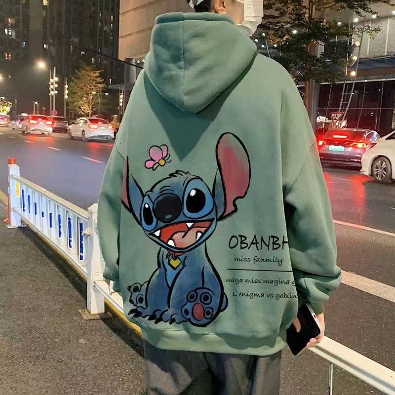 Men's Jackets 2023 American Hoodie Men Spring And Winter Casual Cool Trend Hooded Handsome Coat Cartoon Printed S3XL 230923