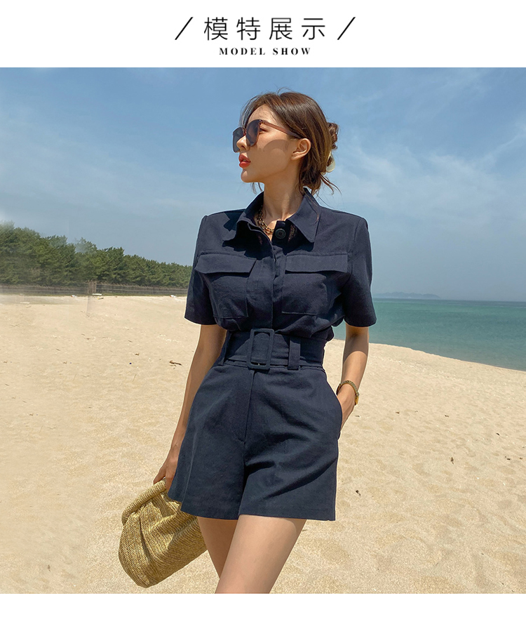Two Piece Dress Sets Summer New arrival wide legs suit women office set short sleeve blazer jacket high waist shorts suit 2 piece set 2024