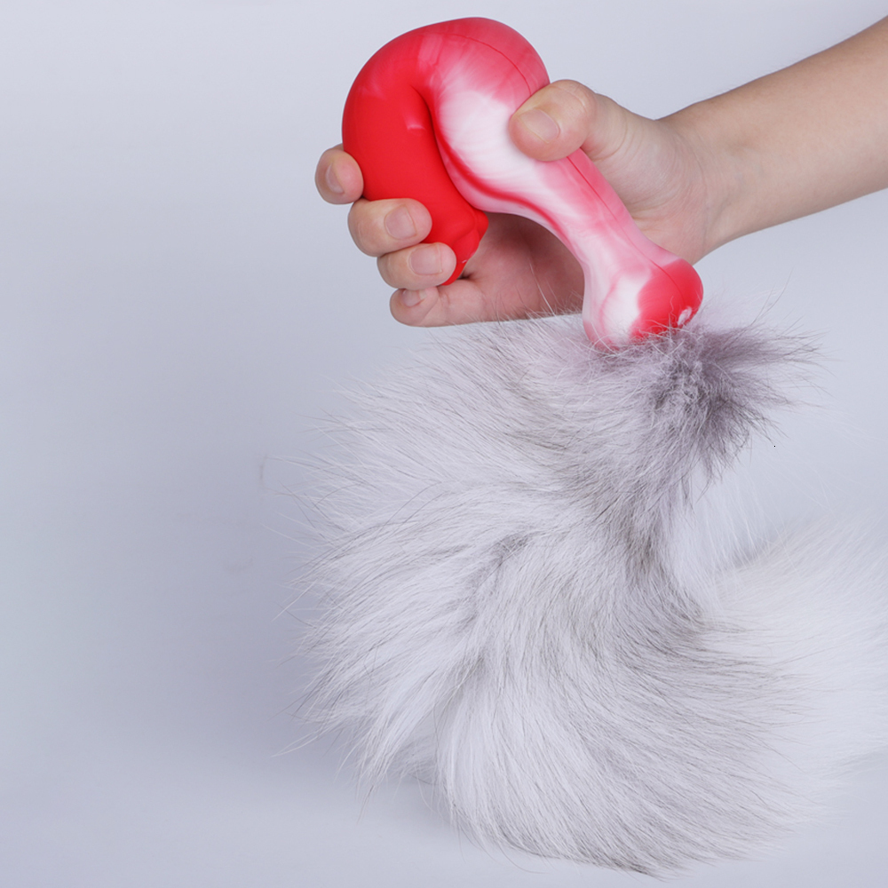 Anal Toys Silicone Dildo Long Tail Plug Anus Masturbator Dilator Prostate Massager Butt Cosplay Sex For Adult Games 230923