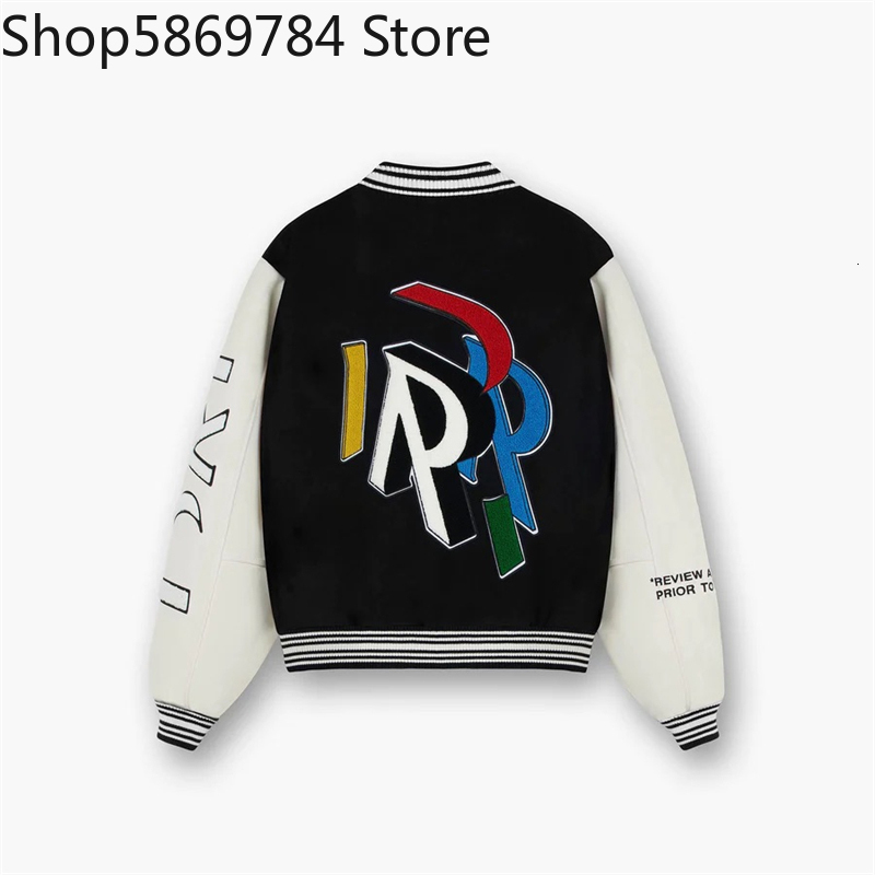 Men's Jackets INITIAL VARSITY AutumnWinter and Women's Vintage Jacket Coat Set Fashionable Outerwear 230923