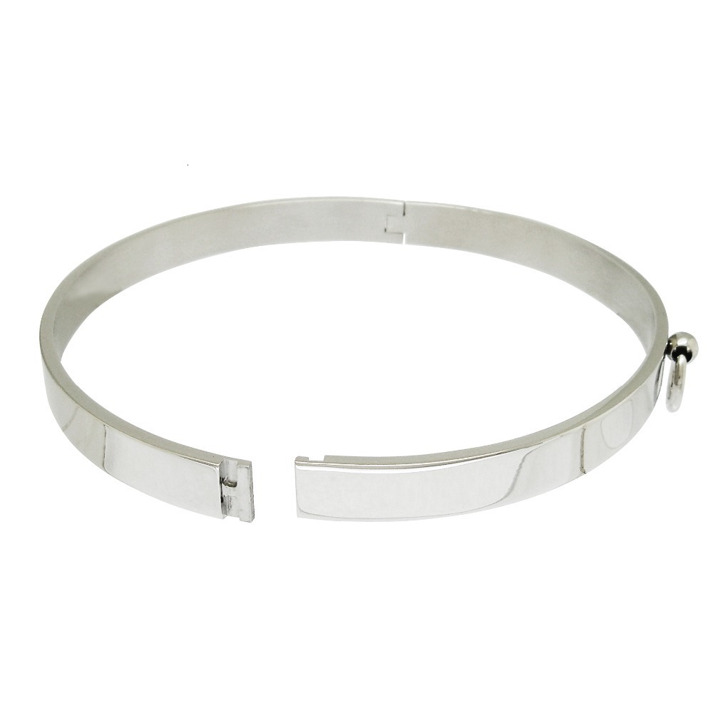 Chokers gold black silver color polished stainless steel slave choker necklace fetish wear woman jewelry 230923