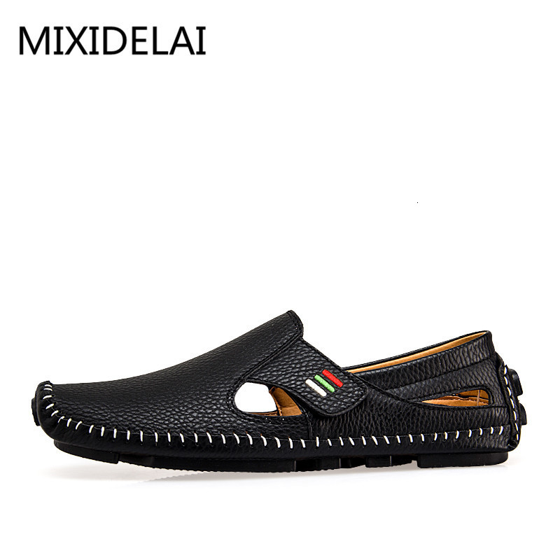 Dress Shoes MIXIDELAI Fashion Moccasins For Men Loafers Summer New Walking Breathable Casual Hook loop Driving Boats Flats 230923