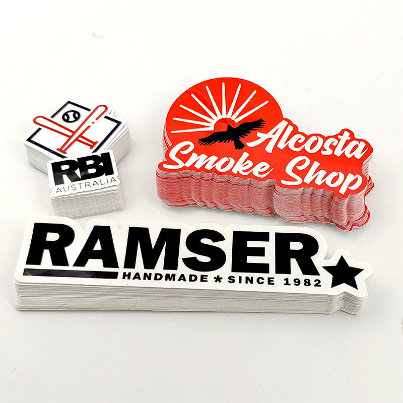 Customized Label Printing Logo Sticker Sheet Self Adhesive Waterproof Vinyl Custom Die Cut Stickers For Wholesale